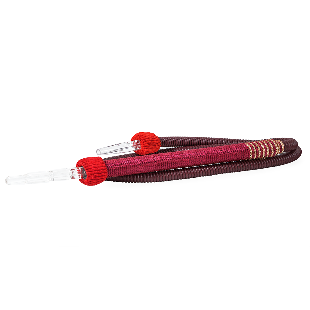 Nabish Hose v4 - Red & Gold - Oxide Hookah