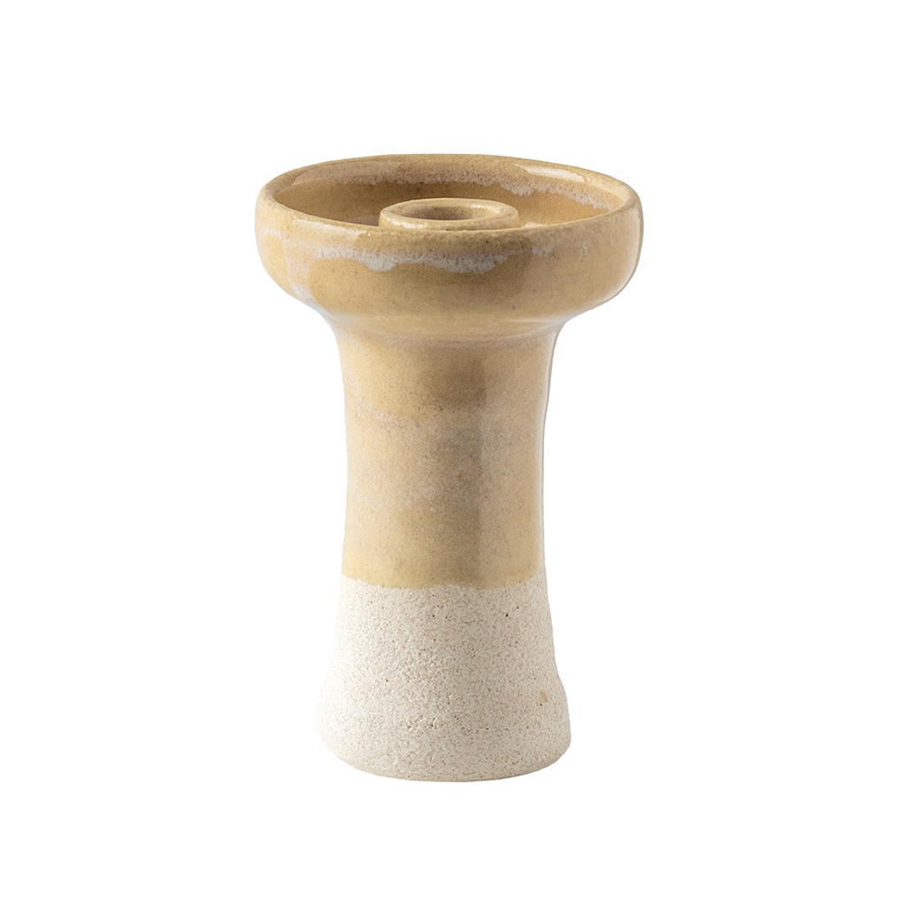 HookahJohn Unika Bowl in Cream Glaze