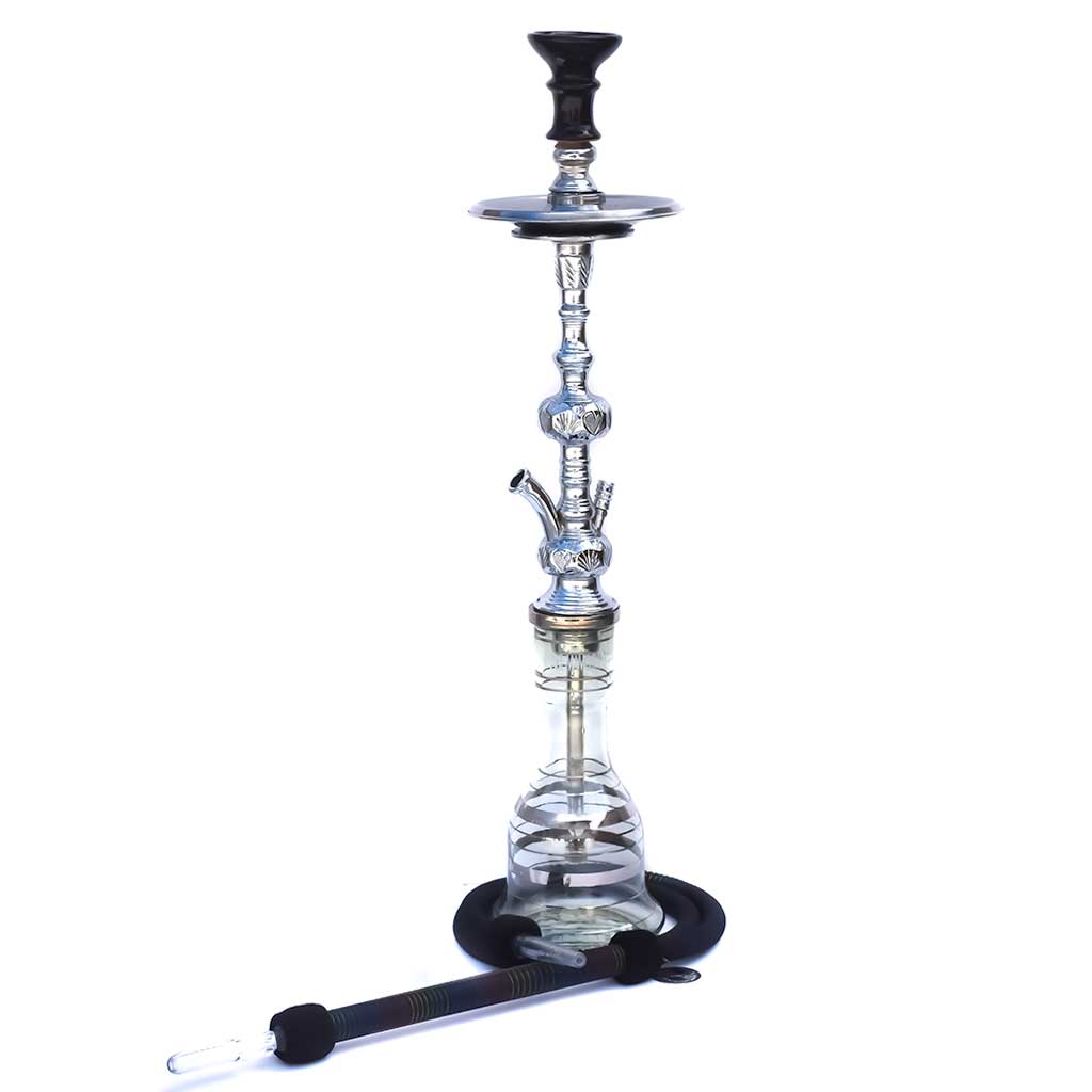 Khalil Mamoon Kuwait Tower Silver Hookah