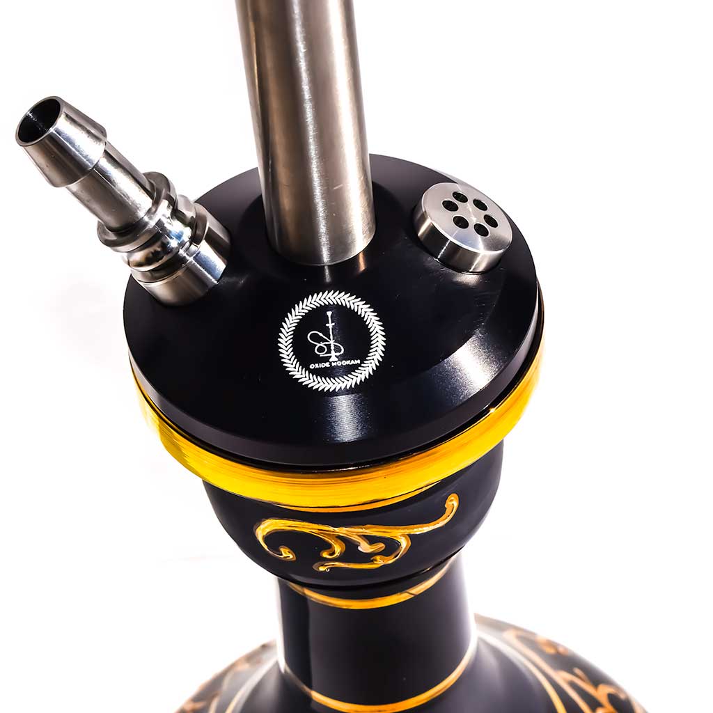 Black Libano Stem By Oxide Hookah