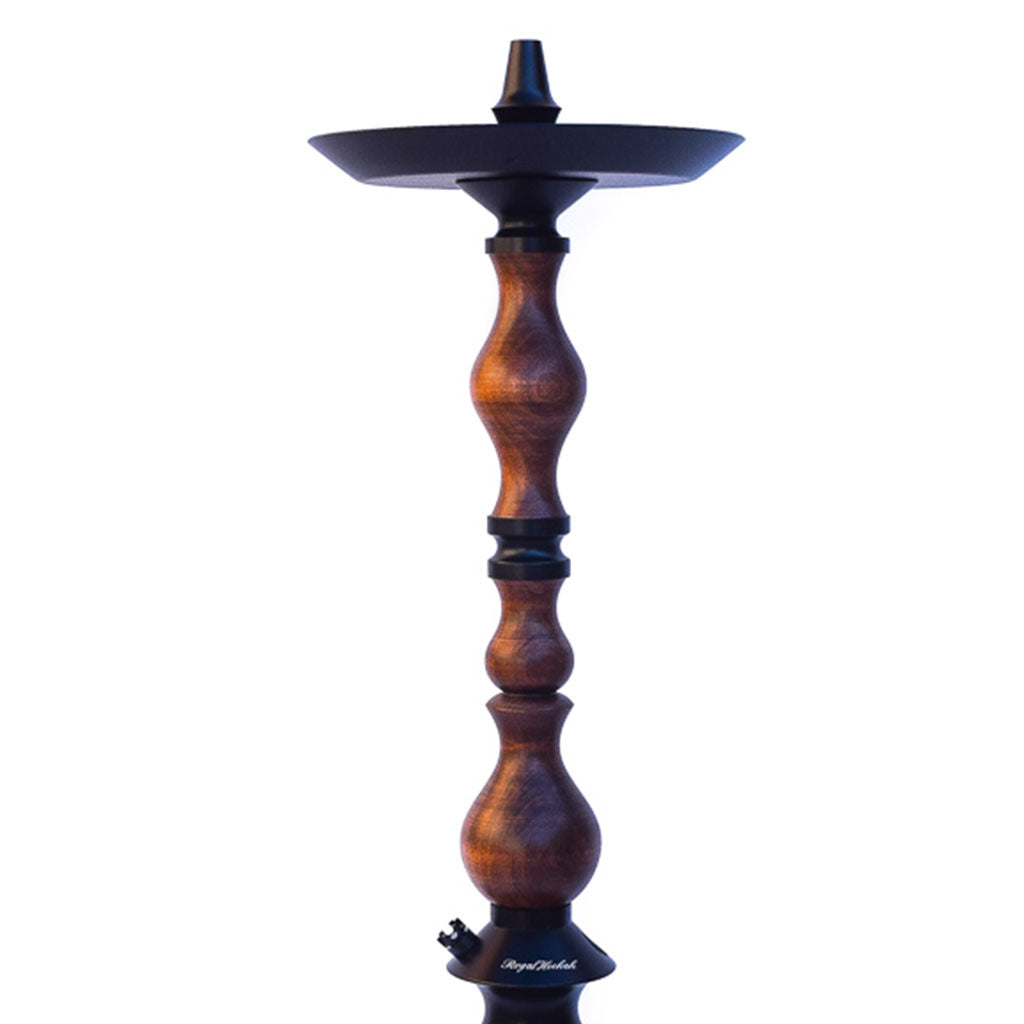 RH King Shisha Pipe Brown